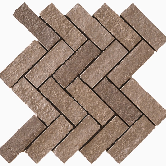 herringbone mat  | mozaïek